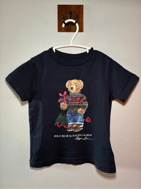 Ralph Lauren Polo Bear Navy Kids T-Shirt 2T